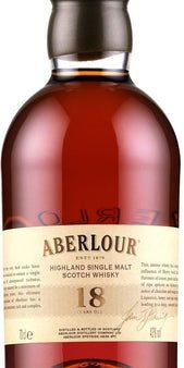 Aberlour Scotch Single Malt 18 Year Online now