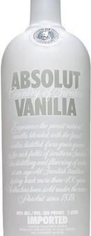 Absolut Vodka Vanilia Hot on Sale