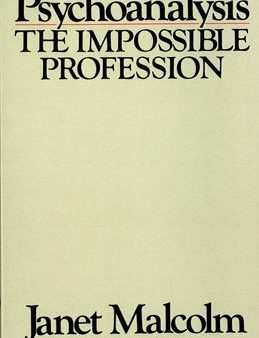 Psychoanalysis: The Impossible Profession For Discount