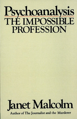 Psychoanalysis: The Impossible Profession For Discount