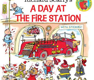 Richard Scarry s a Day at the Fire Station Hot on Sale