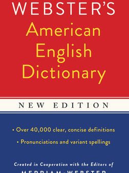 Webster s American English Dictionary, New Edition Fashion