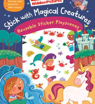 Stick with Magical Creatures Reusable Sticker Playscenes Supply