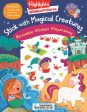 Stick with Magical Creatures Reusable Sticker Playscenes Supply