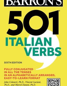 501 Italian Verbs, Sixth Edition For Discount