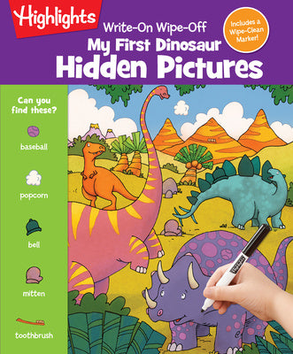 Write-On Wipe-Off My First Dinosaur Hidden Pictures For Cheap