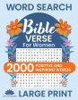 Word Search Bible Verse for Women (Large Print): Positive and Inspiring Brain Games Word Find Puzzles, Encouraging Faith, Religion and Psalms for Adul Sale