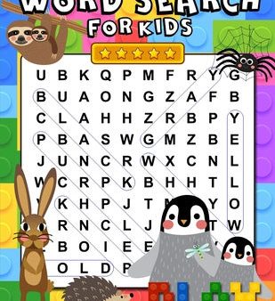 Word Search For Kids: 100 Fun and Educational Word Search Puzzles for Kids ages 6-8 Search & Find Activity Book to Improve Vocabulary, Spell Online Sale