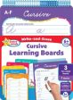 Active Minds Write-And-Erase Cursive Learning Boards on Sale