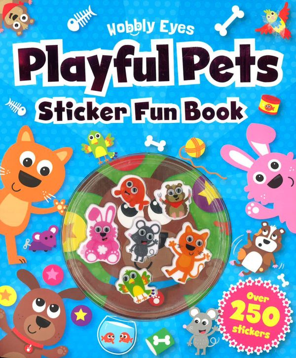 Wobbly Eyes Playful Pets Sticker Fun Book Online now